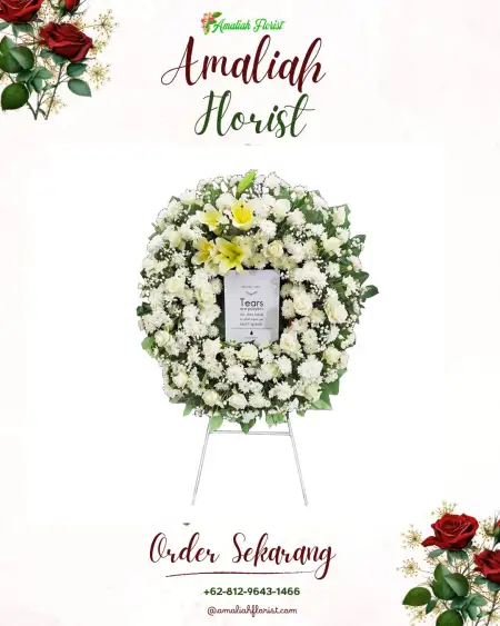 Krans Bunga Duka Penganjuran